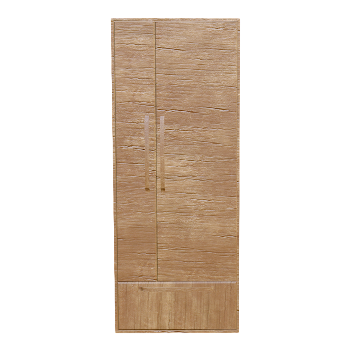 Pastoral Minimale Pine Double Door Locker