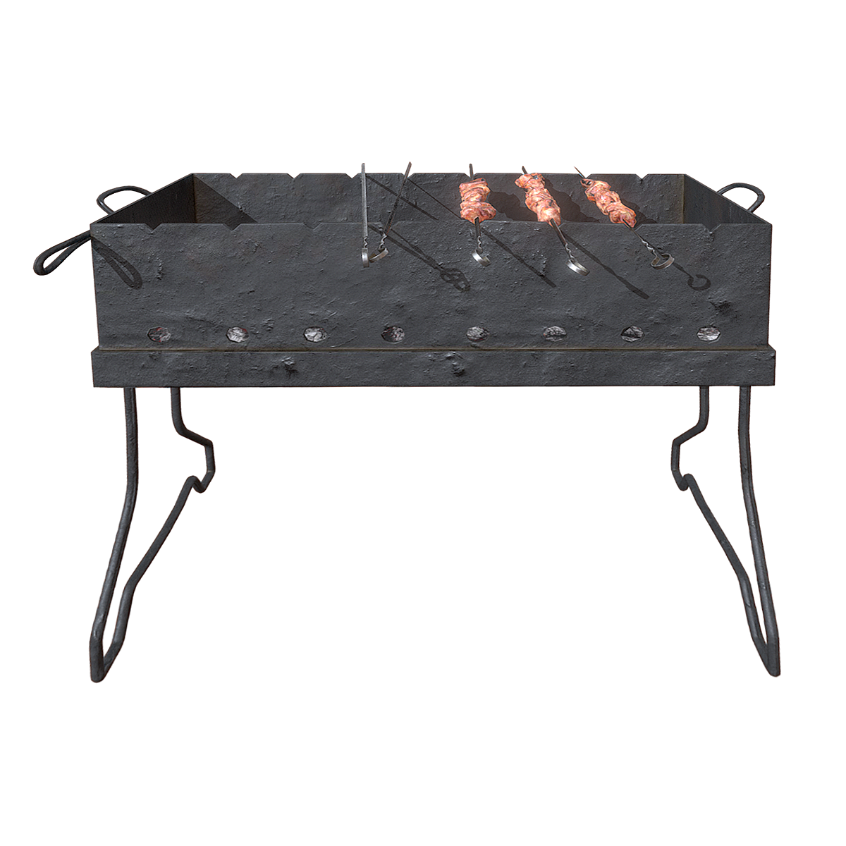 Nordic Style Modern Style Outdoor Camping Carbon Grill