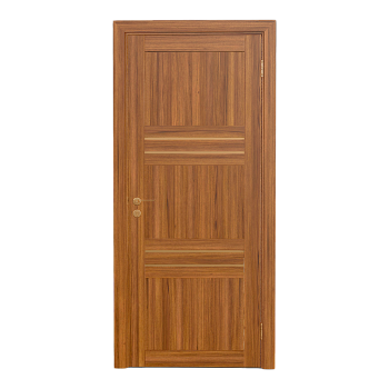 Nordic modern style walnut wooden single door