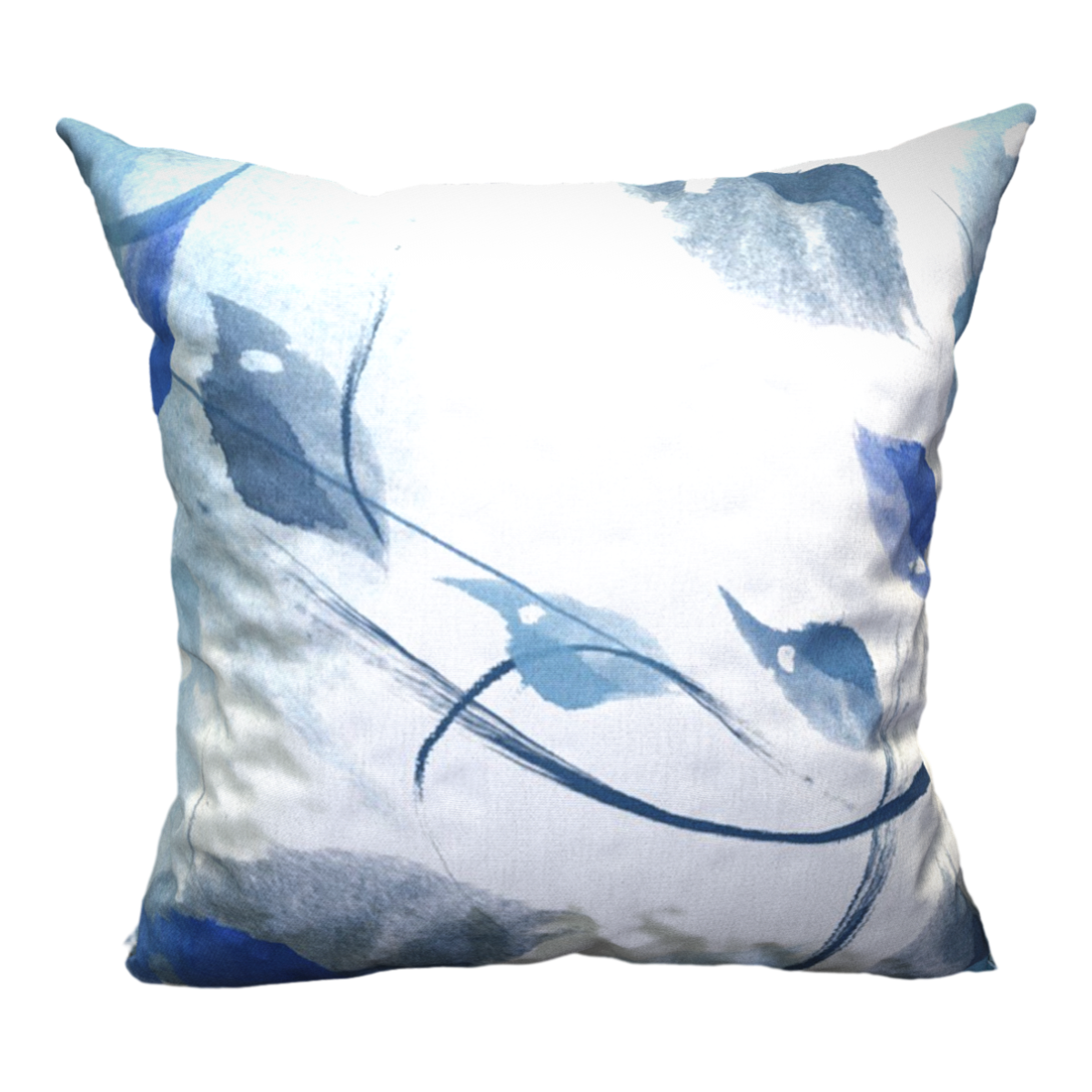 Chinese retro style color ink color velvet sofa pillow