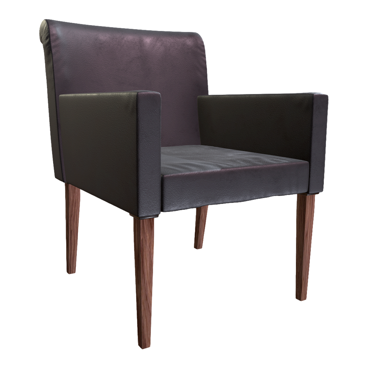 French Modern Style Fir Holder Fluff Armchair