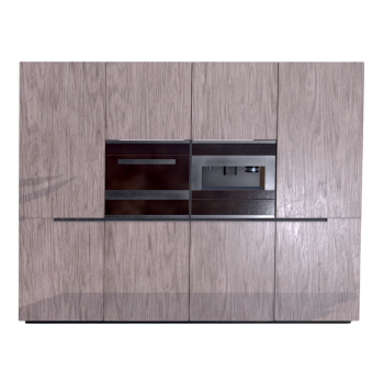 French Modern Style Fir In-line Coffee Machine Cabinet