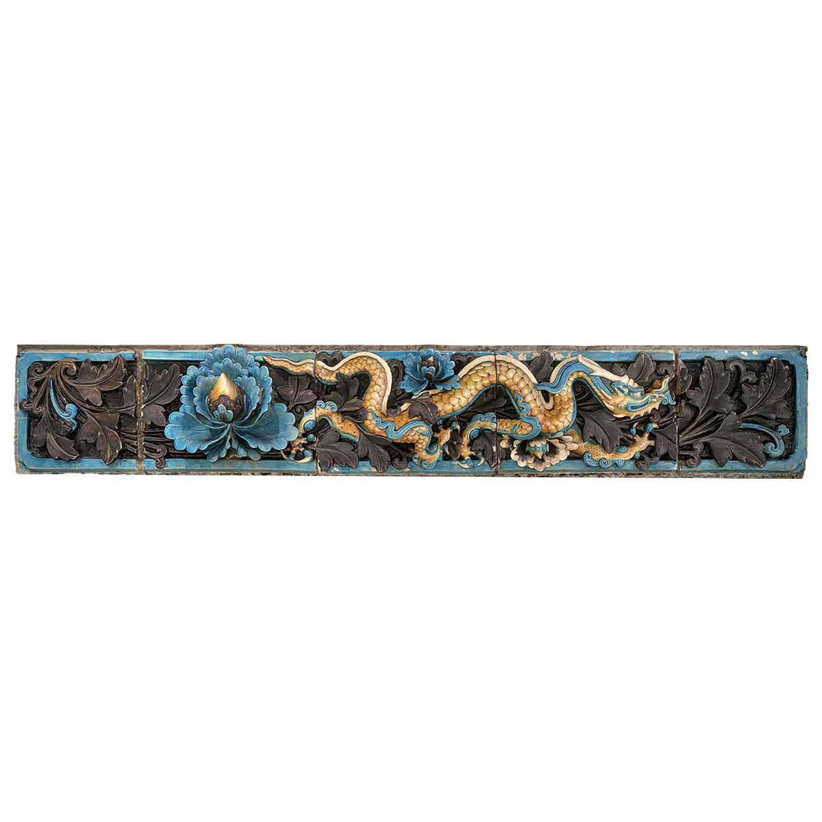 British Museum Collection of Ming Dynasty Dragon Peony Glaze