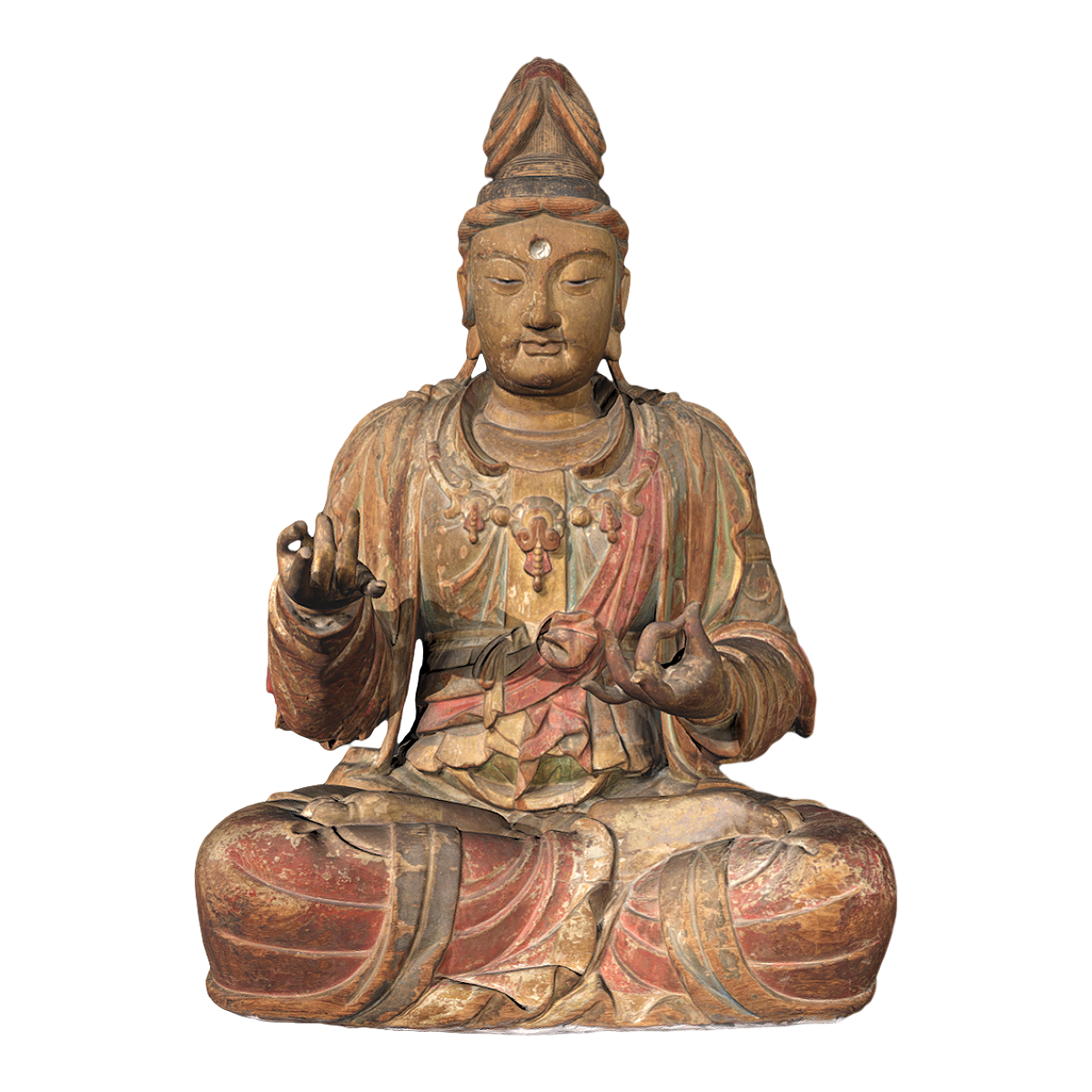 Minneapolis Art Museum Plaster Statue of Guanyin Bodhisattva of the Northern Song Dynasty