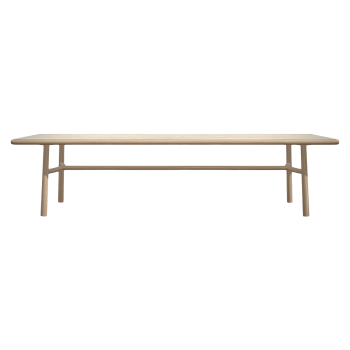 Nordic Style Old Pastoral Style Pine Outdoor Long Dining Table