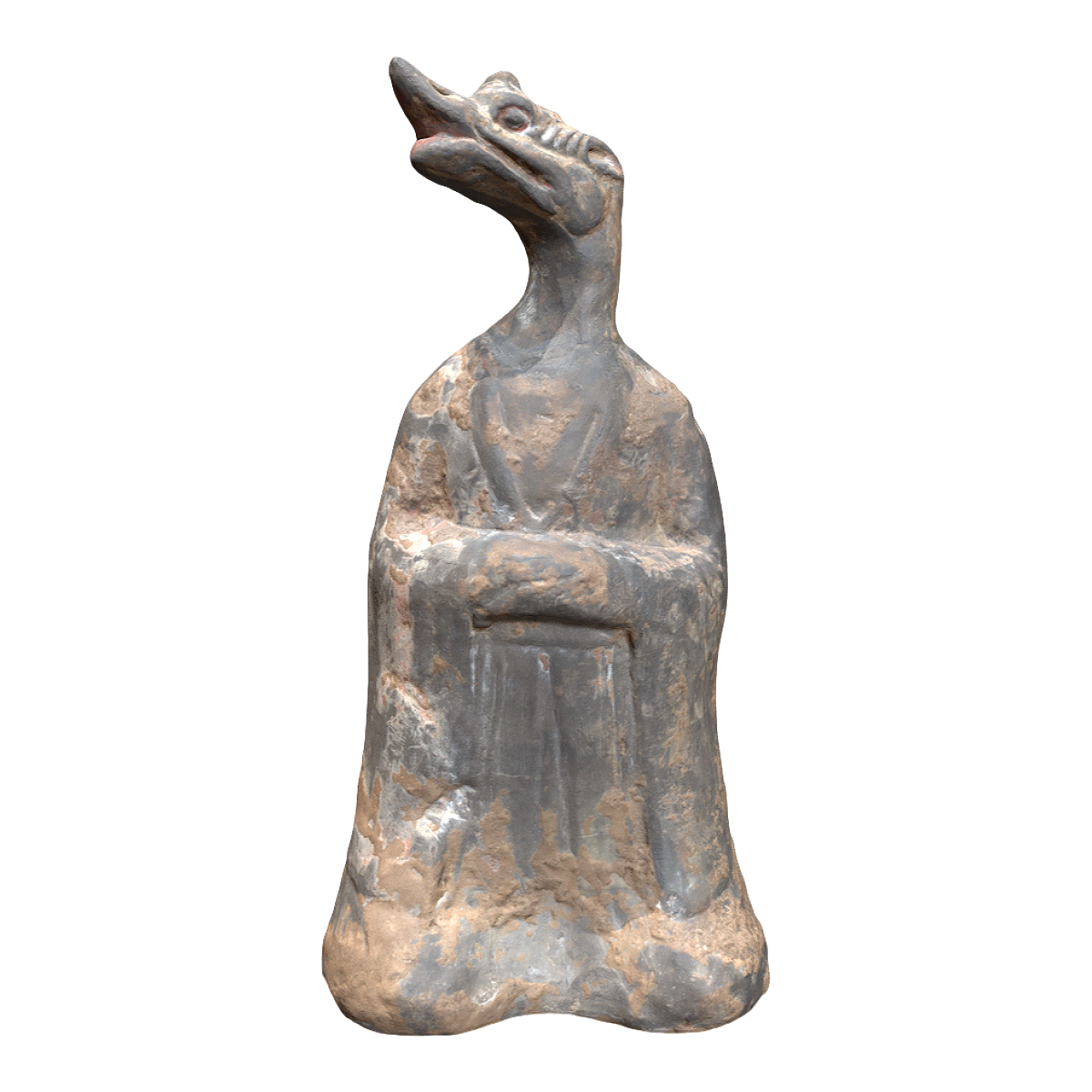 Pottery Figurines of the Zodiac in the Northern Wei Dynasty: Pottery Figurines Dragon