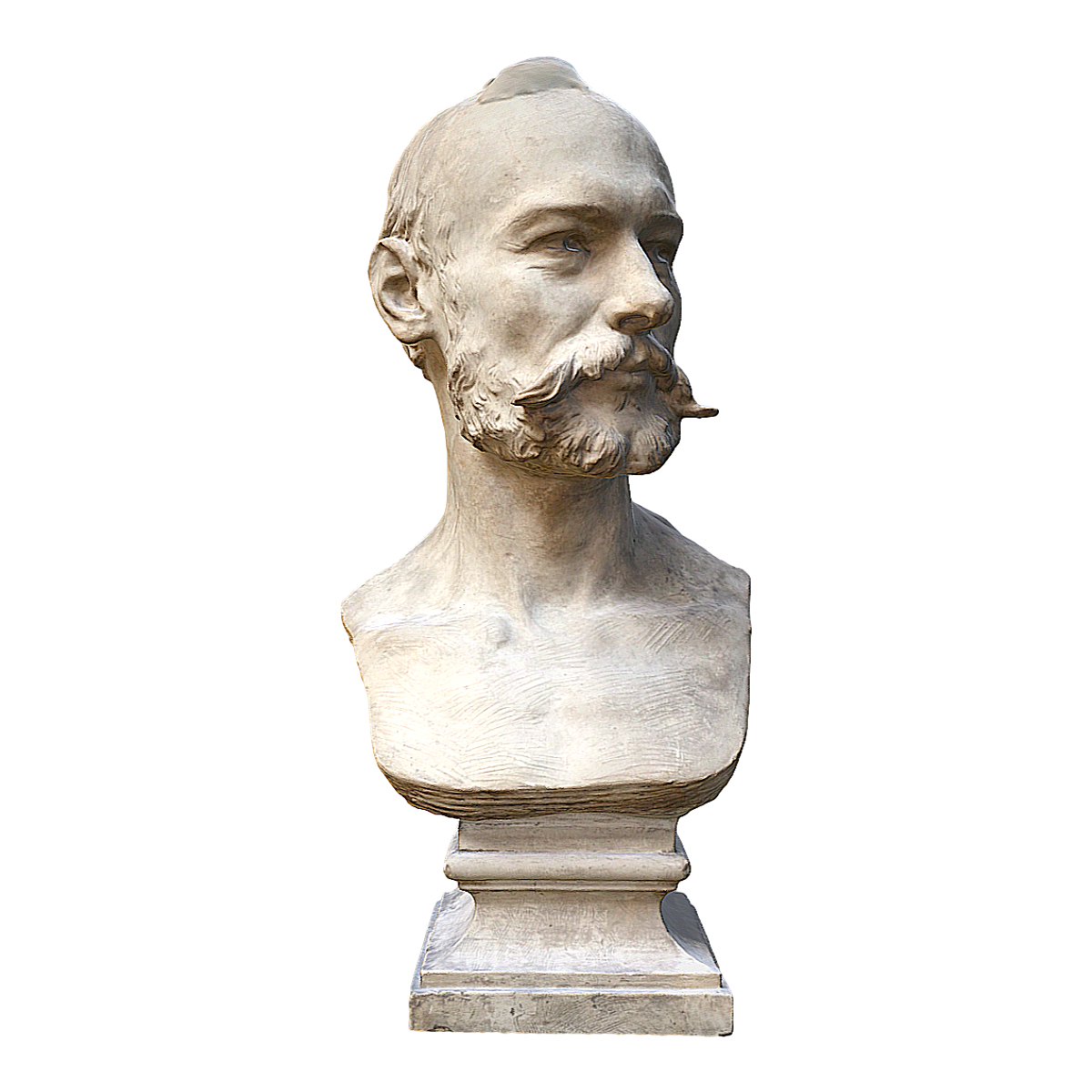 Artist James Tissot Gypsum Bust
