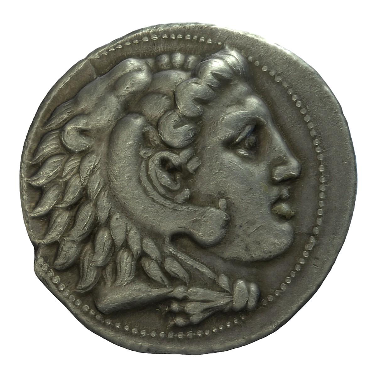 The currency of ancient Greek classical period, Alexander the Great silver tetradrachma