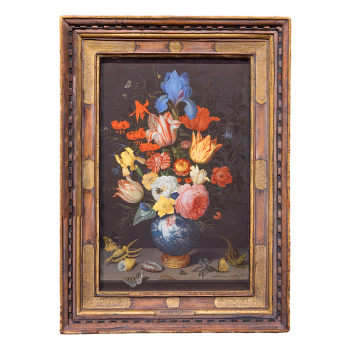 Chinese Vases and Flowers, Shells and Insects "created by Balthazar van der Astor