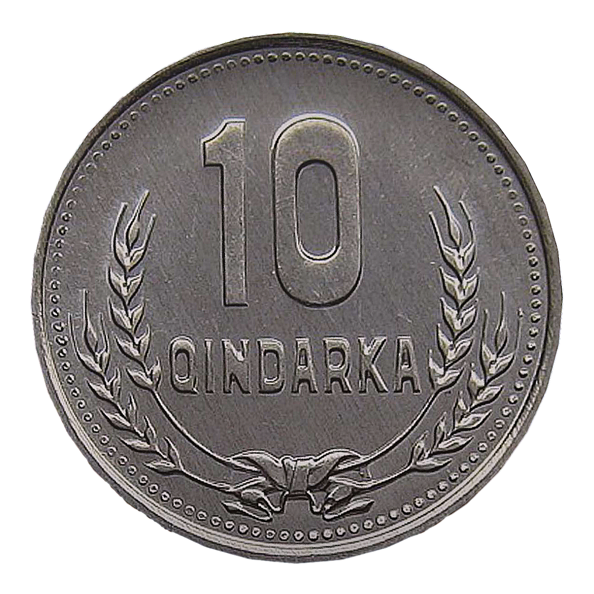 Albanian Lek Currency Ten Kunta Coin