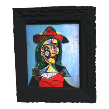 The Woman in a Hat "created by Picasso
