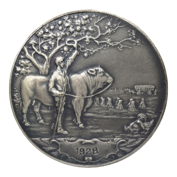 Commemorative medal of the Austrian Republic period in the 20th century, "Outstanding Medal of the Lower Austrian Agricultural Chamber of Commerce"