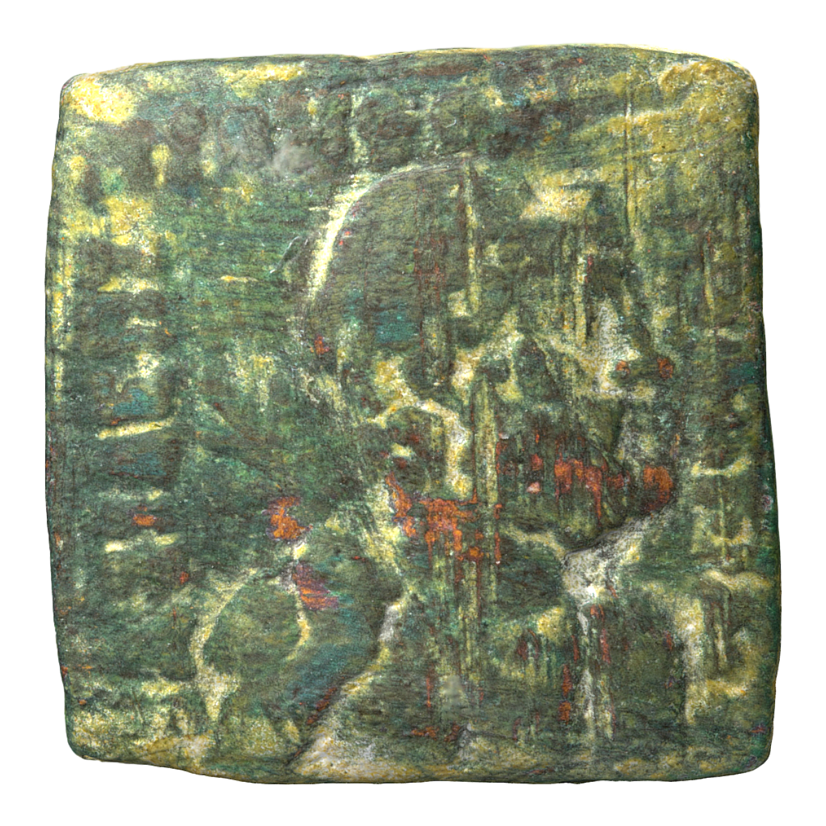 The Talan copper coin of King Antiochus during the classical period of ancient Greece