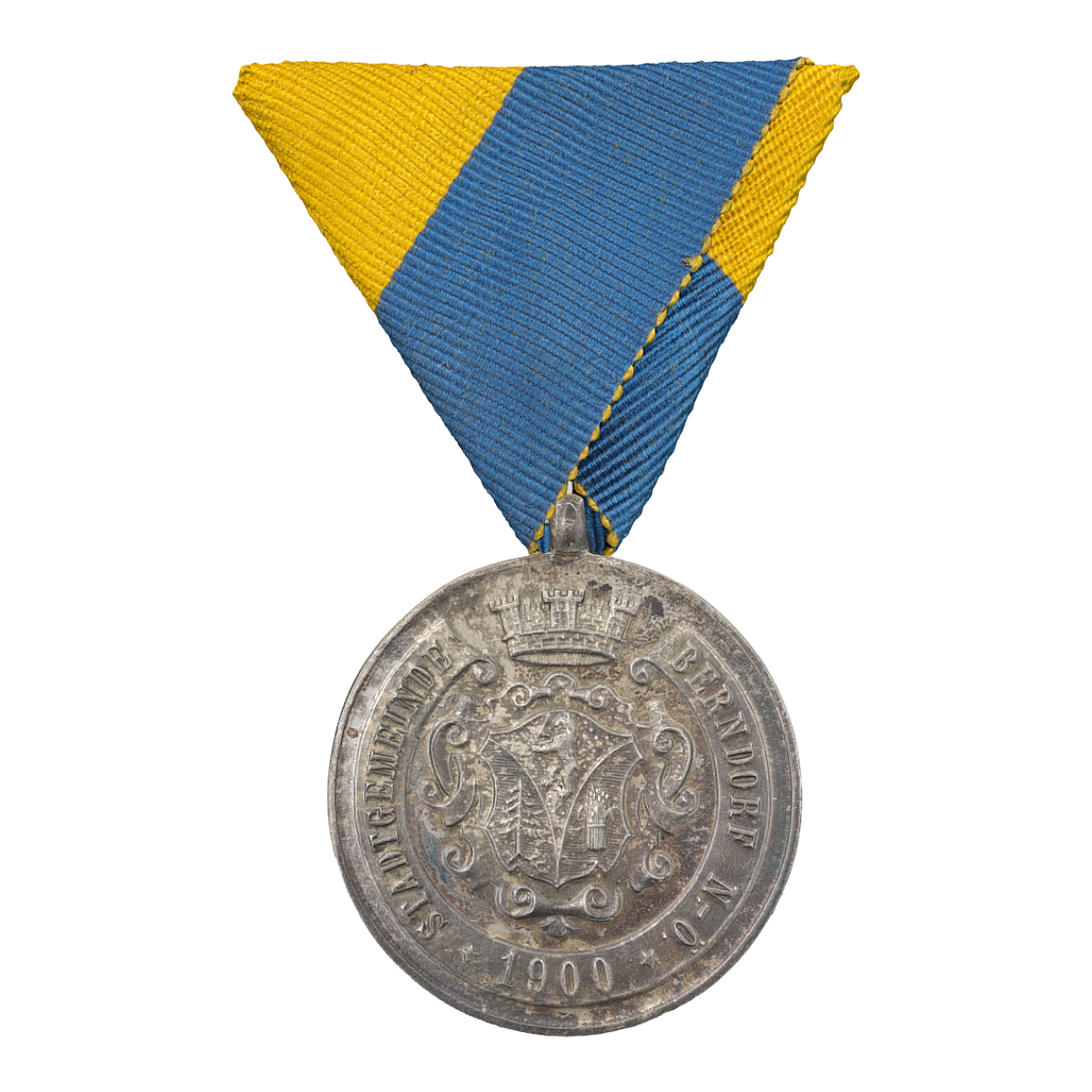 Medal of Honor for the City of Berndorf during the Austrian Empire in the 20th century