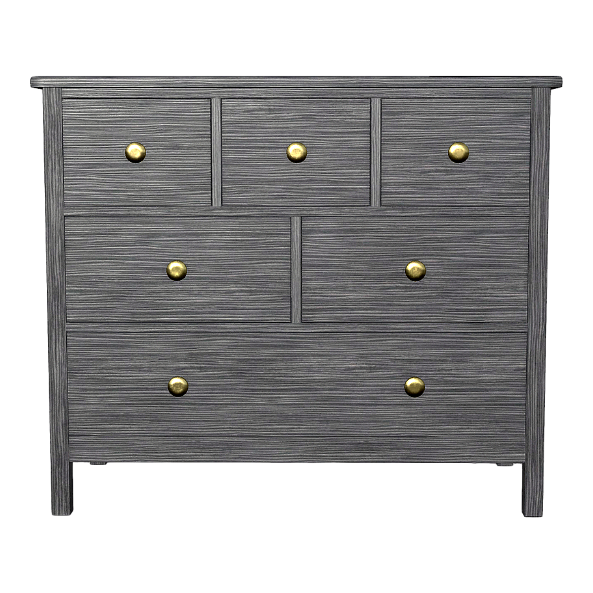 Italian Black Grey Modern Minimalist Sideboard