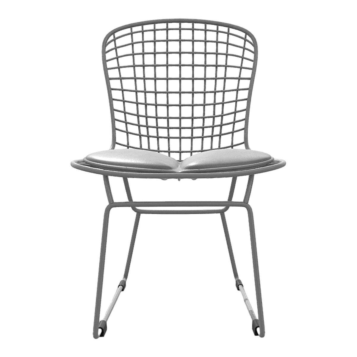 Nordic silver Grid Chair