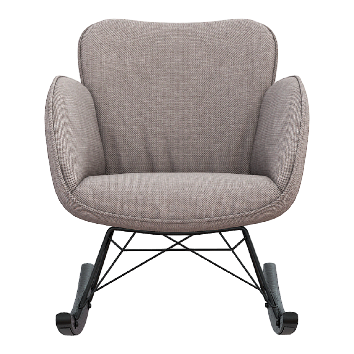 Modern Casual Grey Backrest Sofa Chair