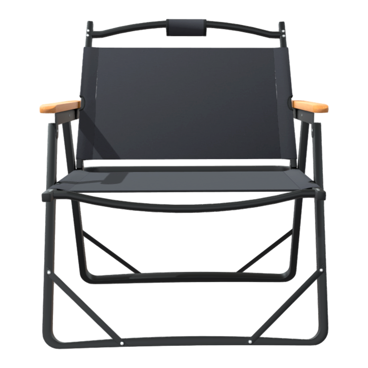 Nordic Outdoor Camping Folding Chair-Black