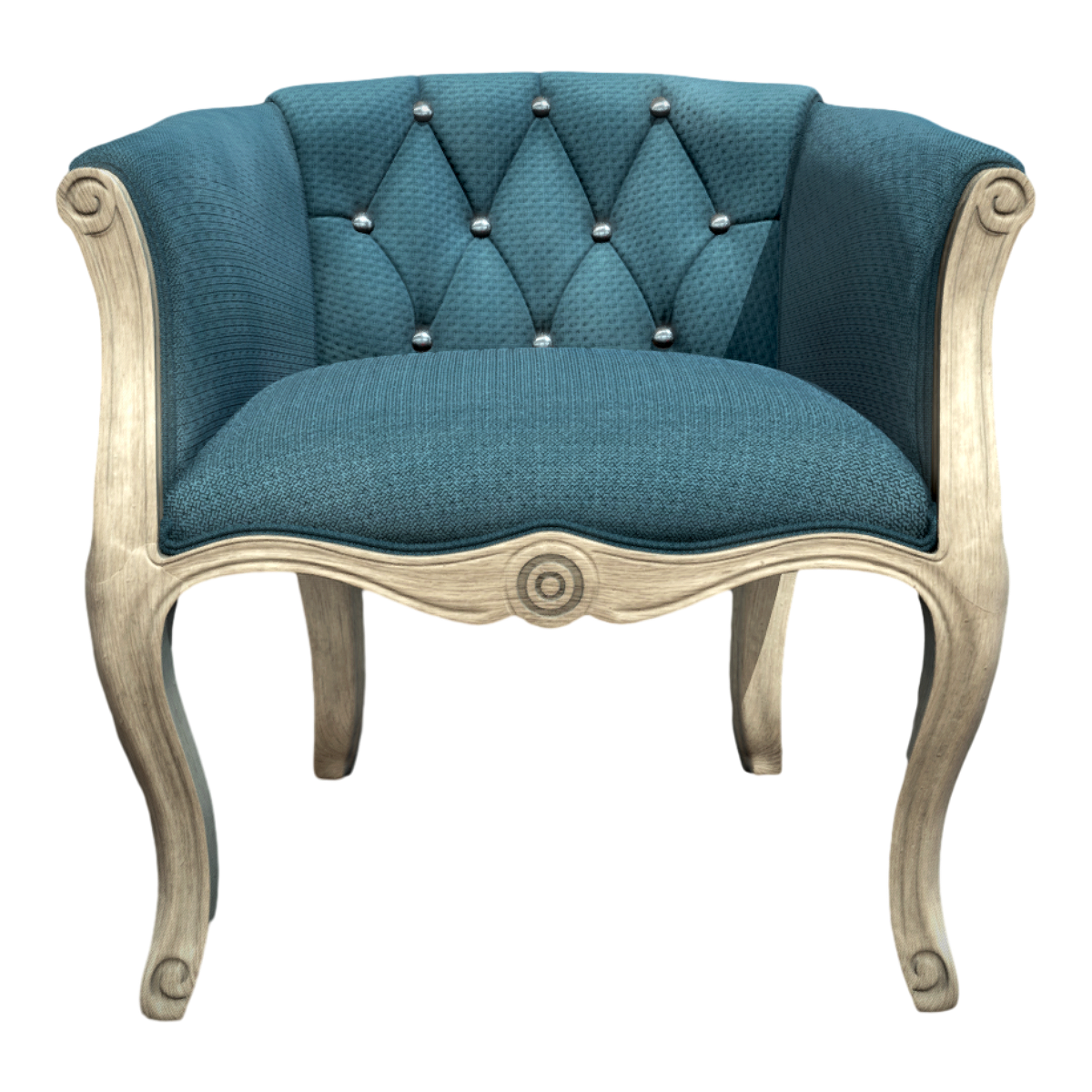 European-style Casual Blue Single Sofa Chair