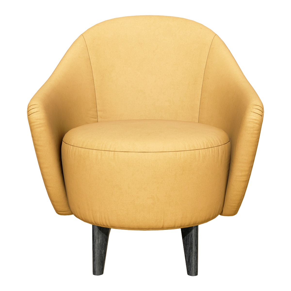 Nordic Casual Yellow Single Sofa