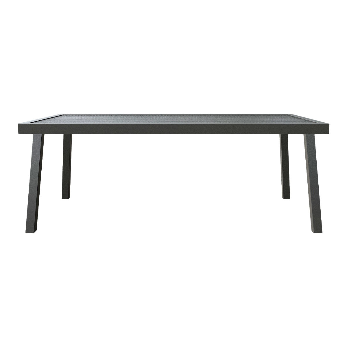 Modern Minimalist Black Metal Table