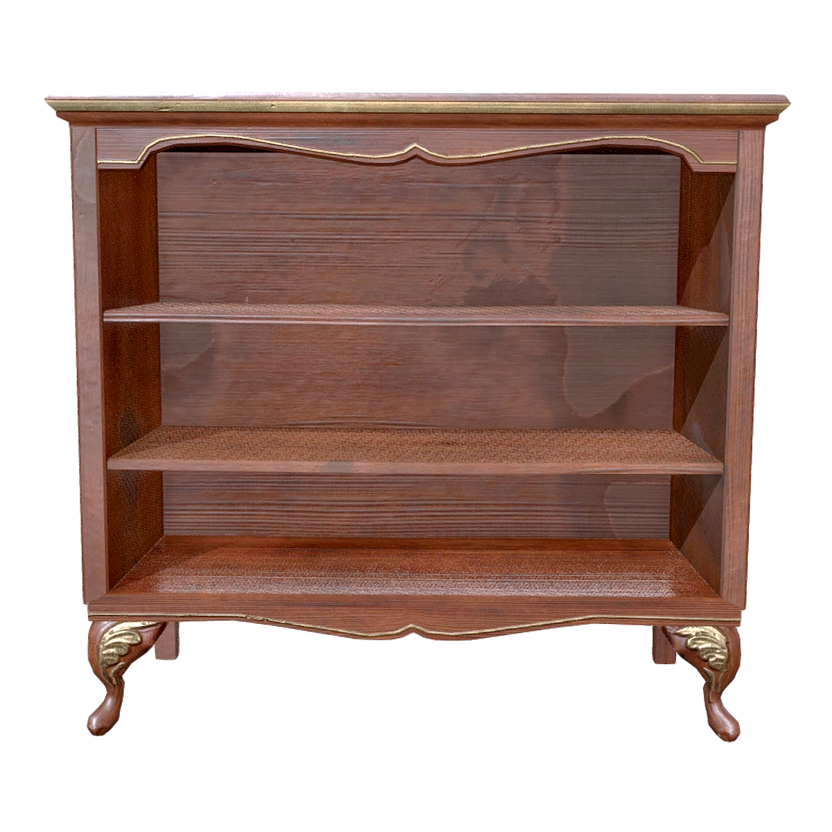 European Classical Black Walnut Solid Wood Pattern Carved Bedside Cabinet Display Cabinet Low Cabinet