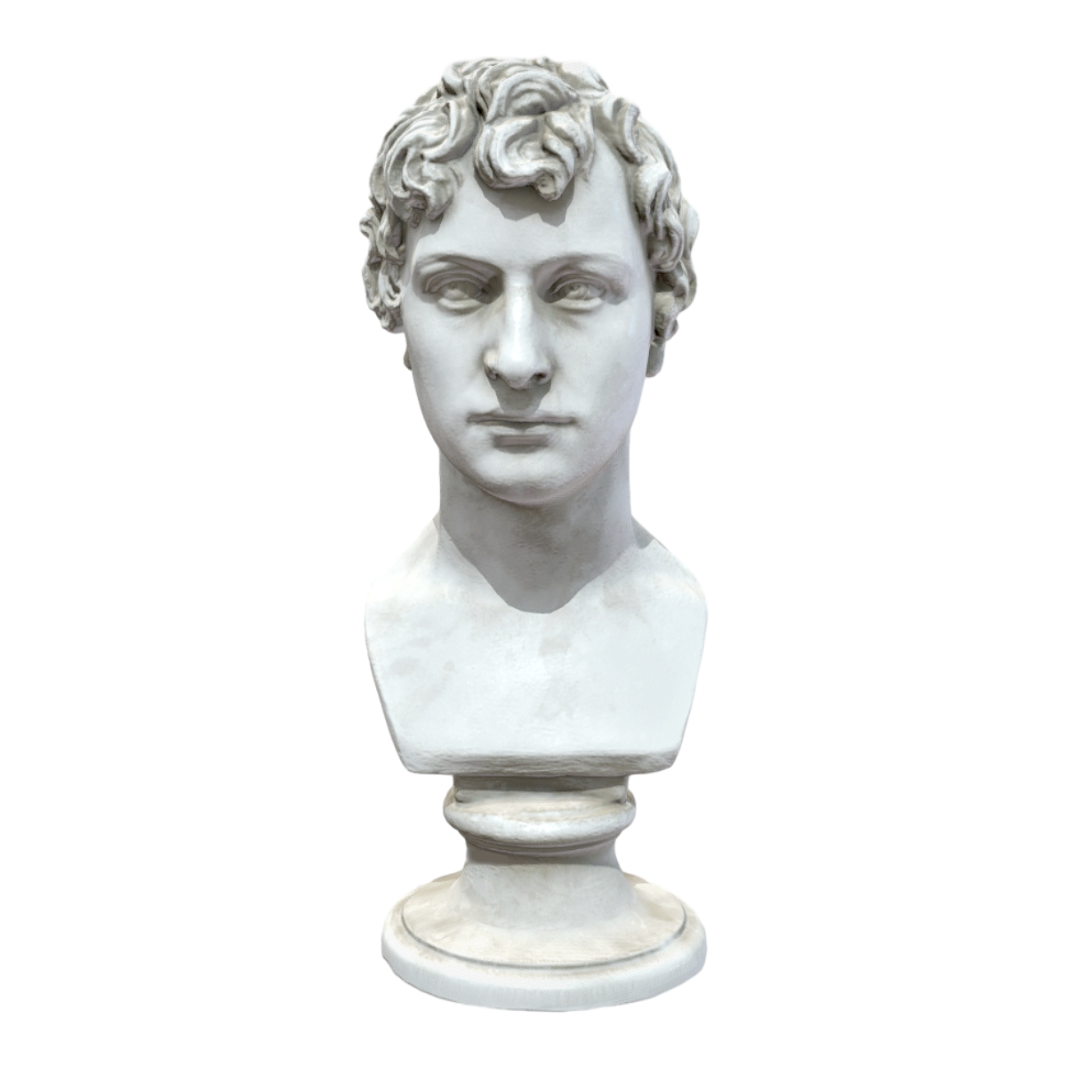 Head sculpture of Heinrich Franz Brandt