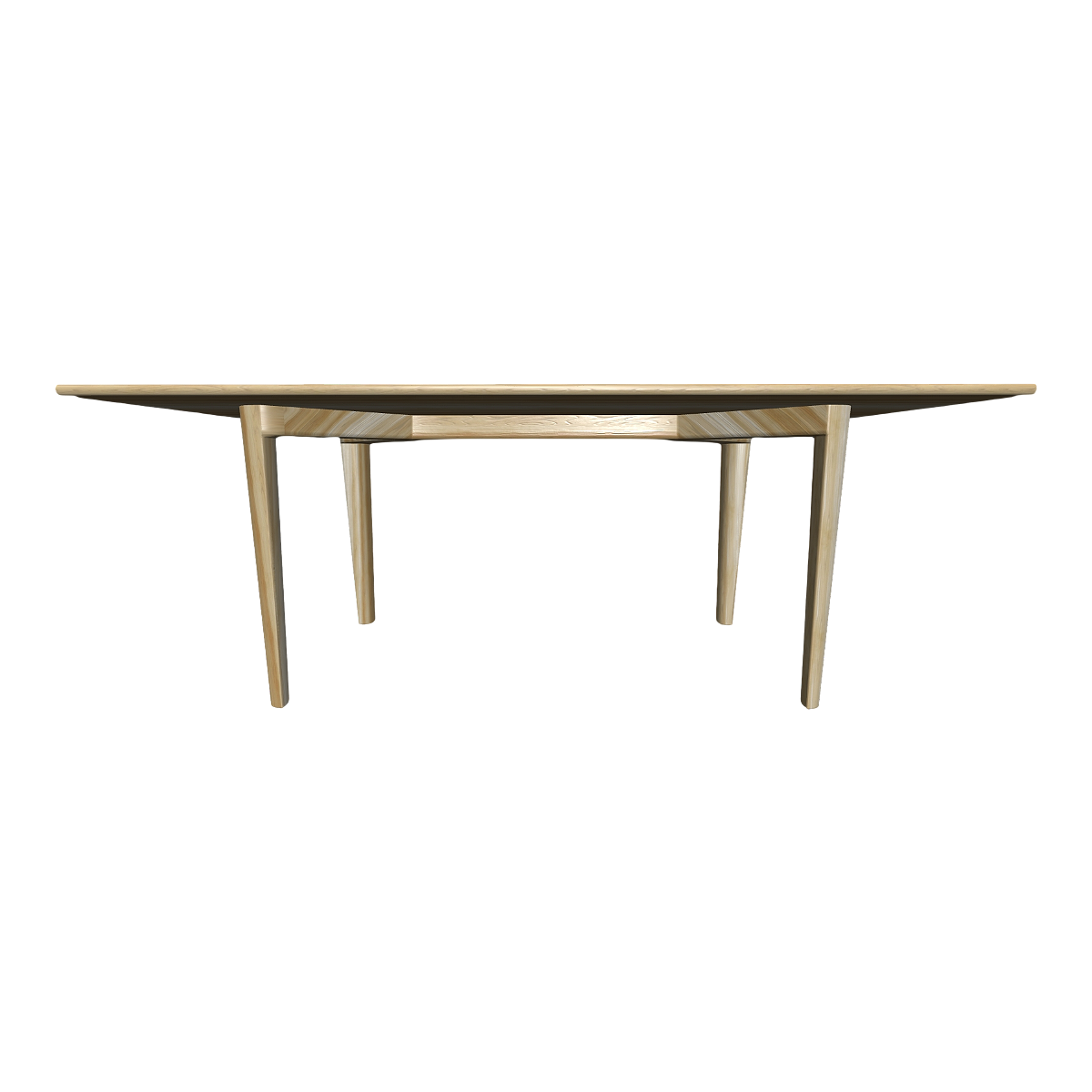 Nordic Home Ash Solid Wood Square Table Long Table Dining Table Four-Leg Table