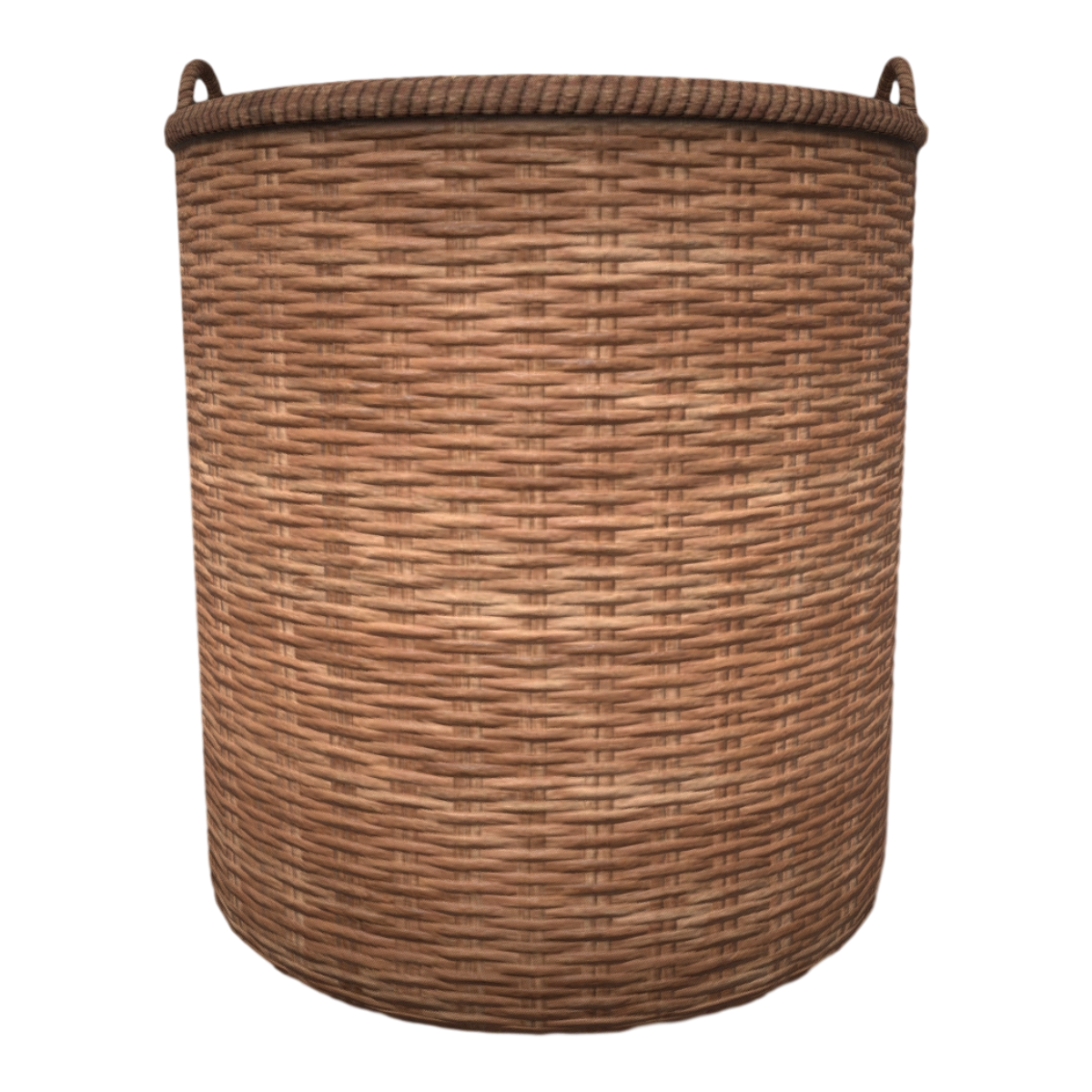 Household wicker woven basket multi-functional portable large-capacity storage basket laundry basket-barrel basket