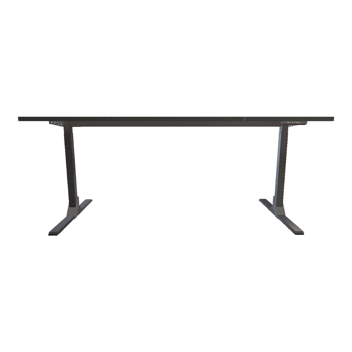 Modern bedroom all stainless steel metal bracket computer desk square table long table