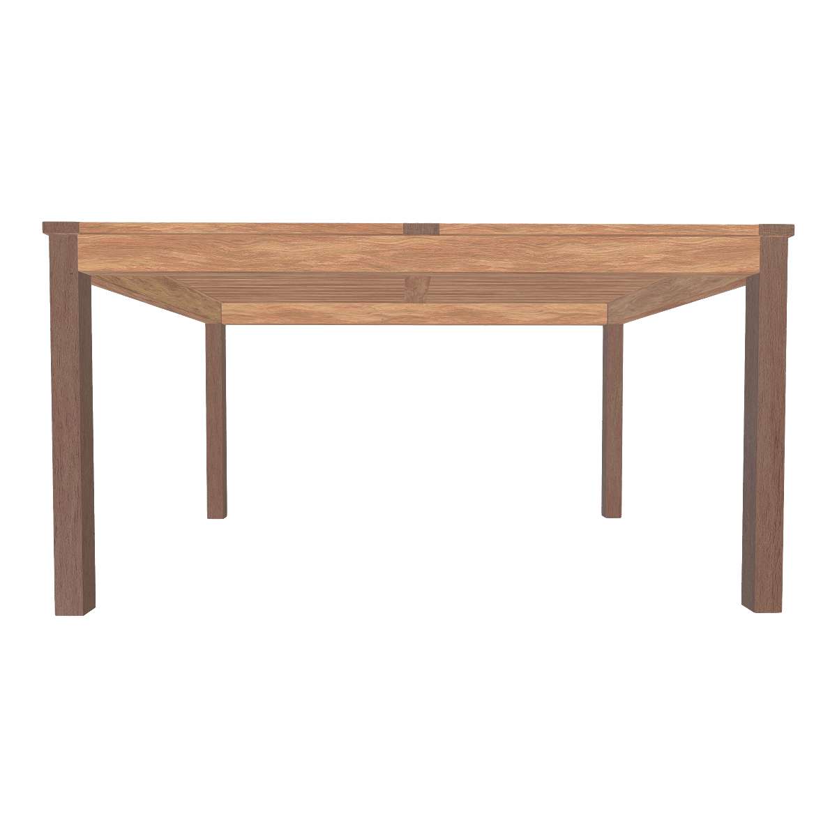 Simple black walnut oak double solid wood coffee table table