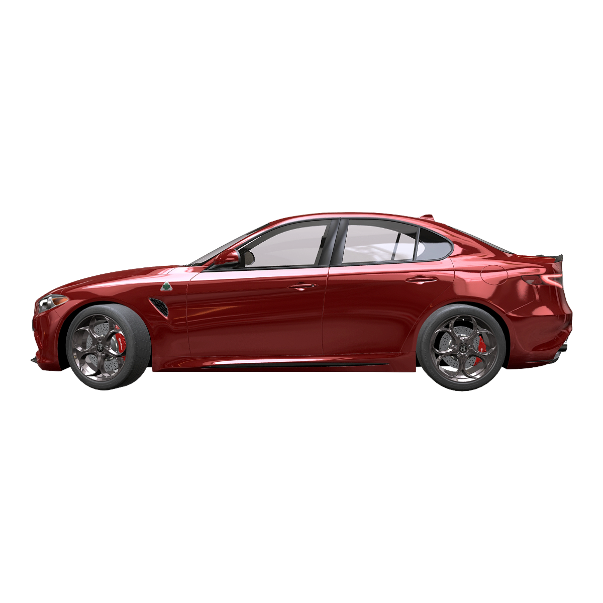 2019 Alfa Romeo Giulia Quadrifoglio Red