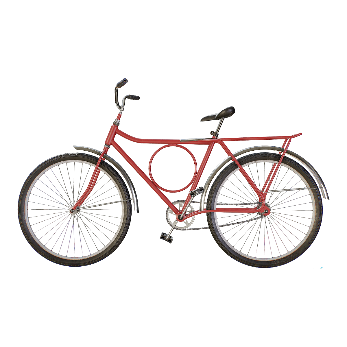 Modern Classic Student Bike - Red