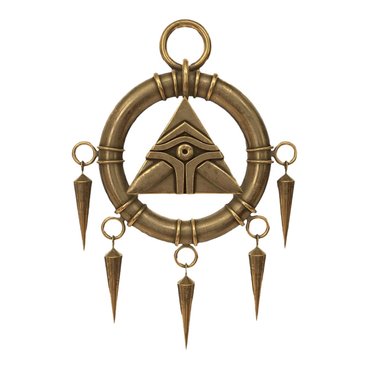 Prop in the anime 'Game King': Millennium Ring