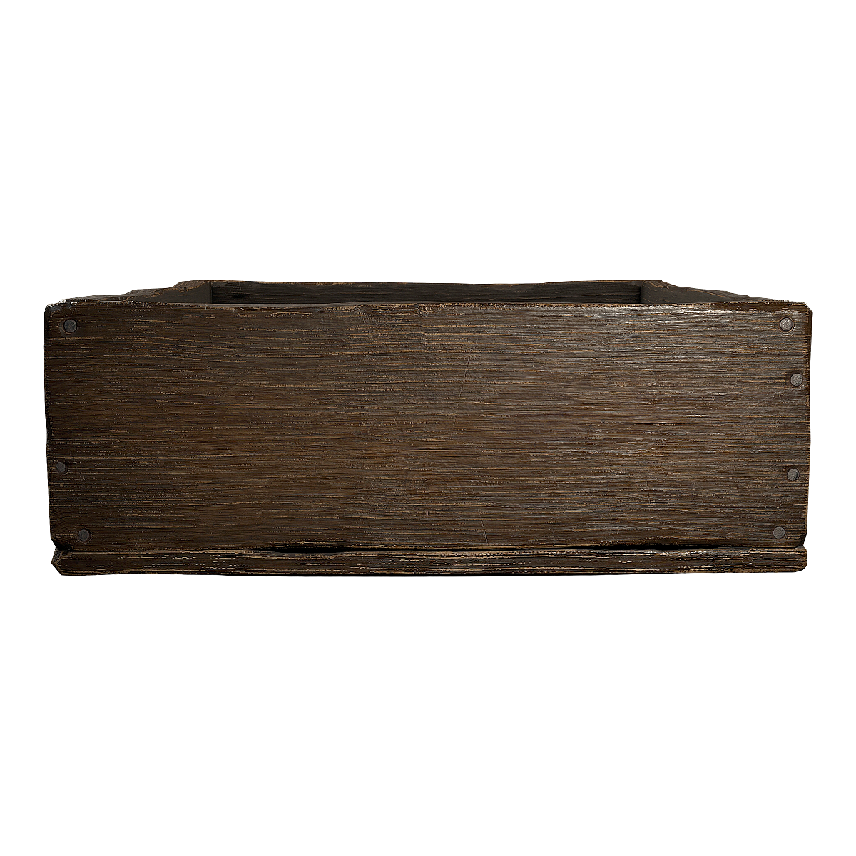 Home minimalist North American black walnut square storage box storage box