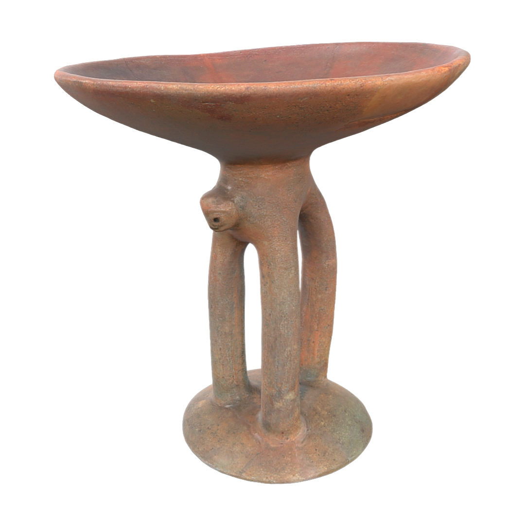 Plato with pedestal like plate